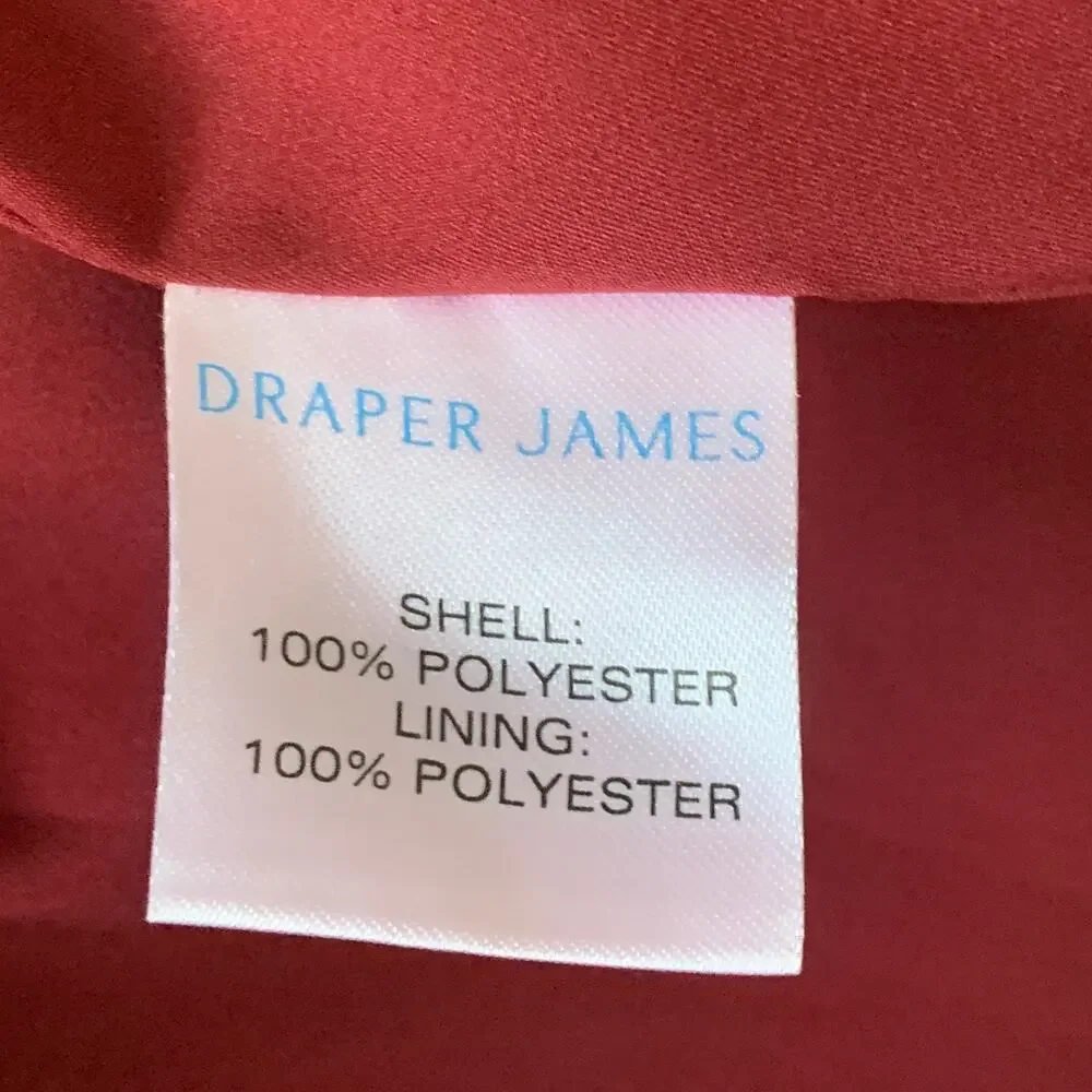 Draper James burgundy red